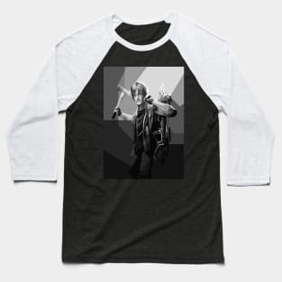 Daryl Dixon WPAP Pop art Black & white Baseball T-Shirt